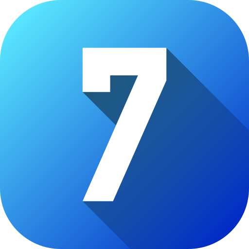 nummer 7 kostenlos Icon nummer 7 kostenlos Icon