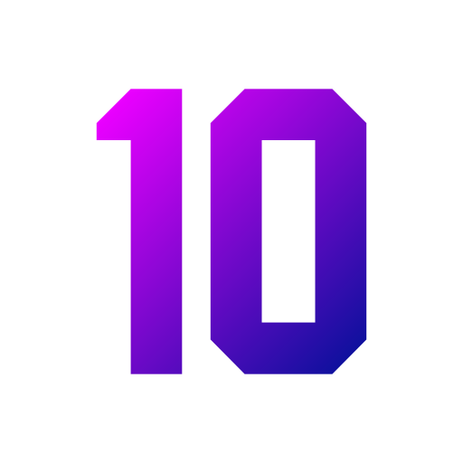 Number 10 Icon Hd PNG Transparent Background, Free Download #20697