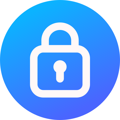 Lock Generic Flat Gradient icon