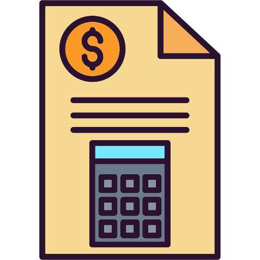 Budget Generic Outline Color icon