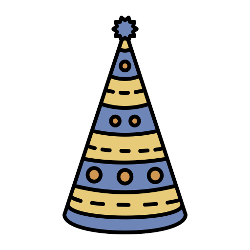 sombrero de fiesta icono gratis