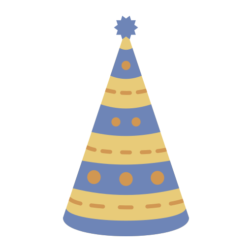 sombrero de fiesta icono gratis
