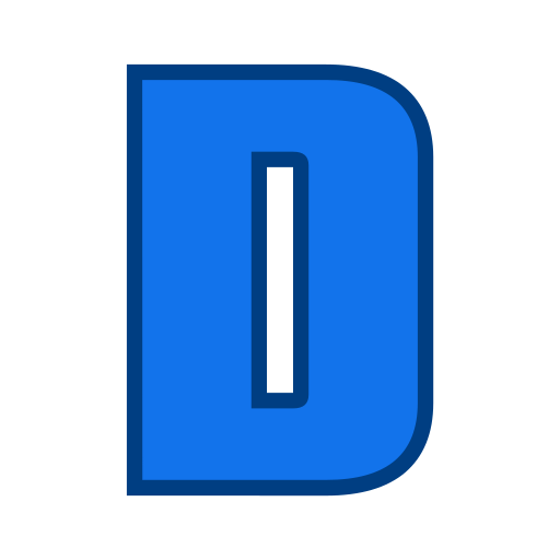 Letter D - Free education icons