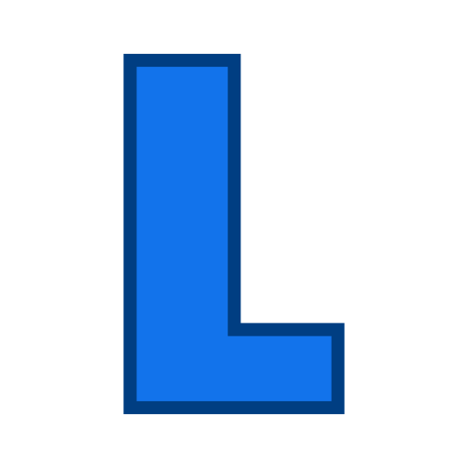 Letter l - Free education icons