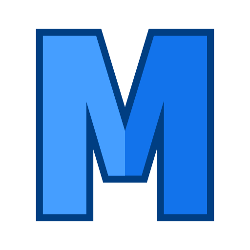 Letter m Generic color lineal-color icon