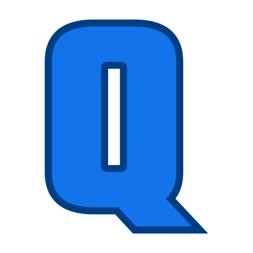 Letter q Generic Outline Color icon