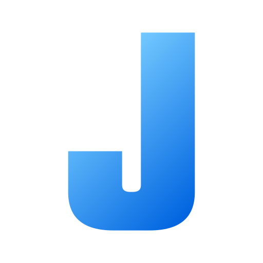 Letter j Generic Flat Gradient icon