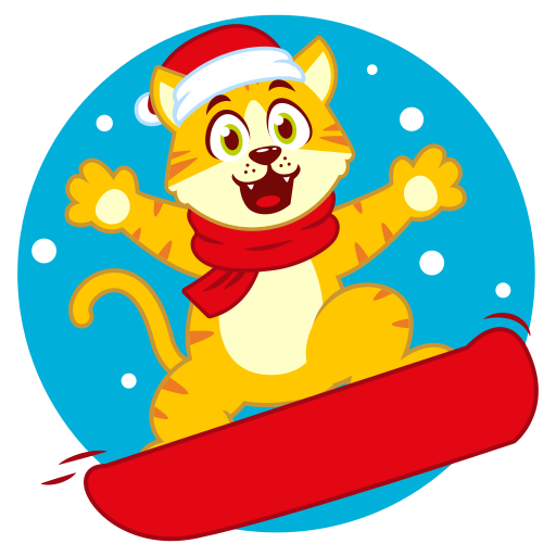 snowboard kostenlos Sticker