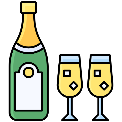 champagnerglas kostenlos Icon