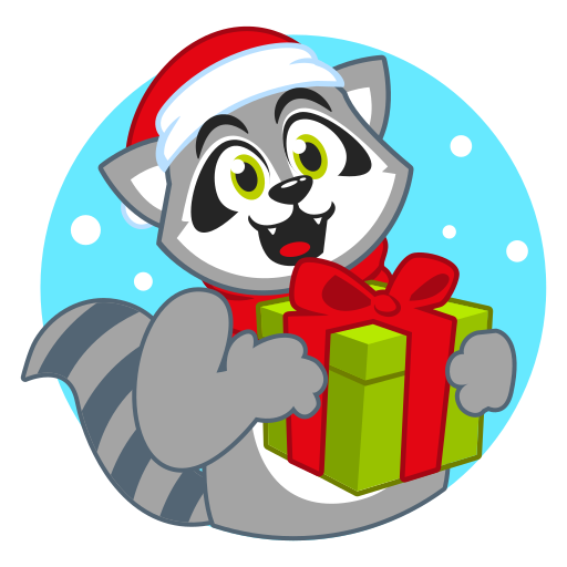 geschenkbox kostenlos Sticker