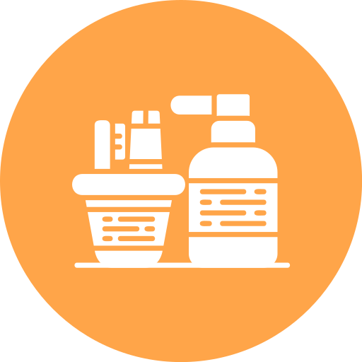 artículos de aseo icono gratis