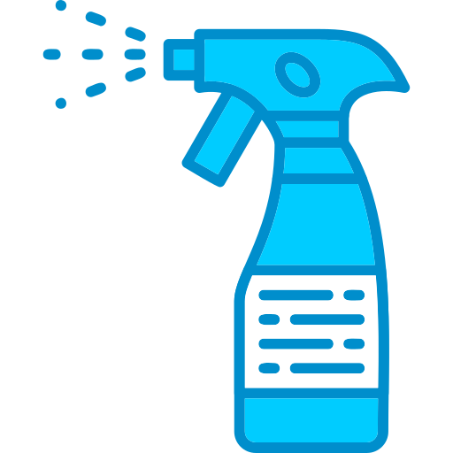 botella de spray icono gratis