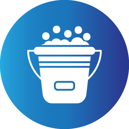 Bucket Generic Blue icon