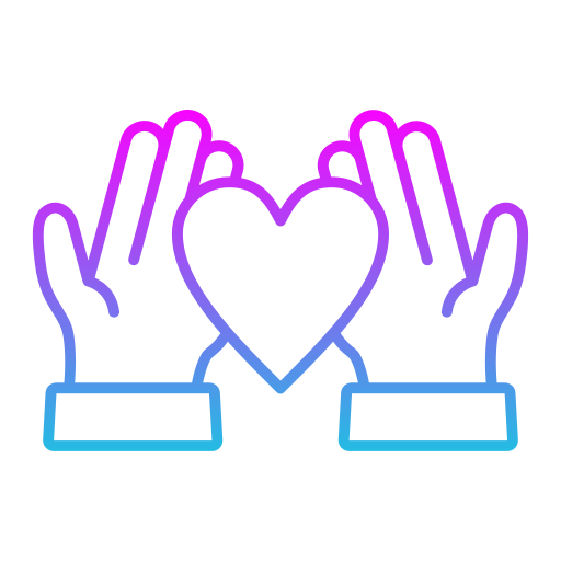 dar amor icono gratis