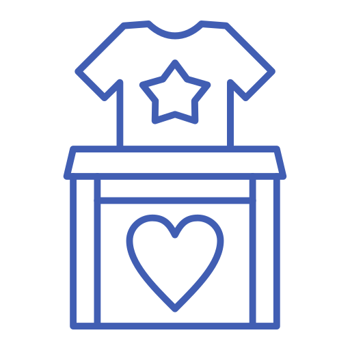 donación de ropa icono gratis