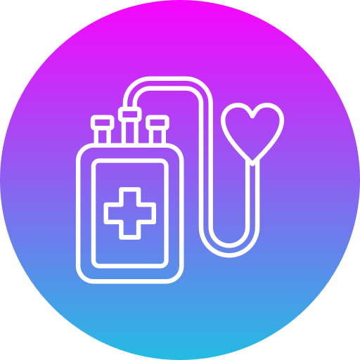 donación de sangre icono gratis