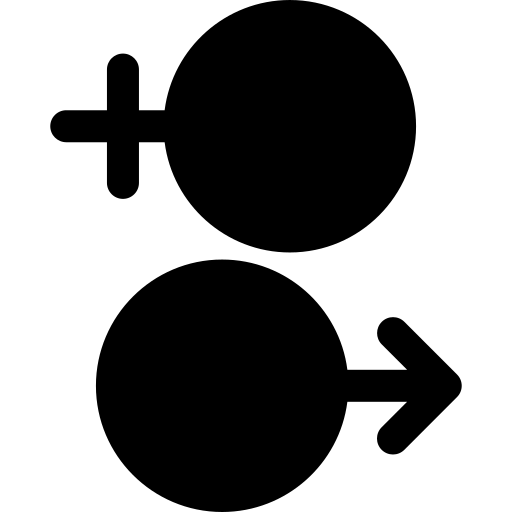 männlich und weiblich kostenlos Icon