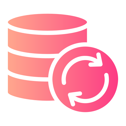 gestión de base de datos icono gratis