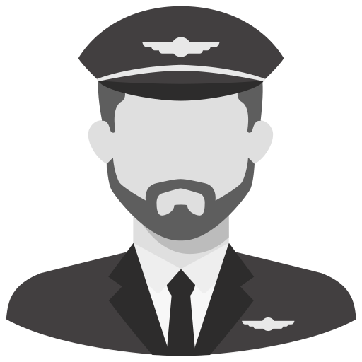 Pilot Generic Grey Icon