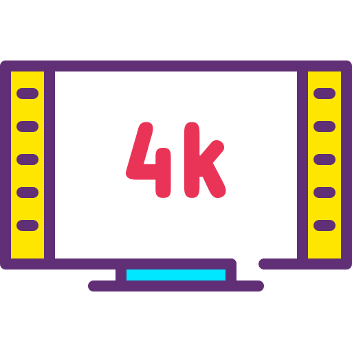 4k icono gratis