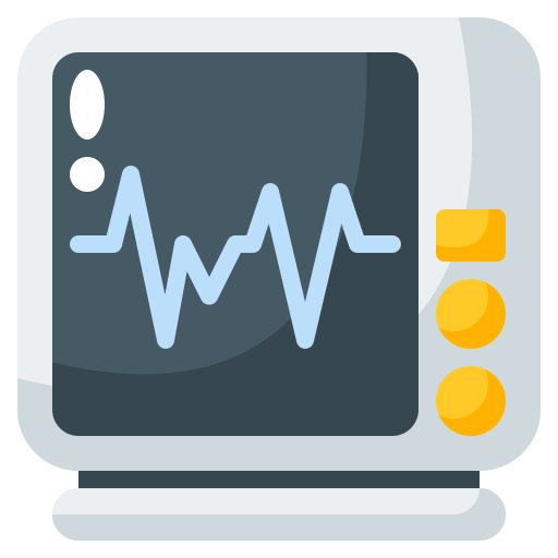 monitor de pulso cardiaco icono gratis