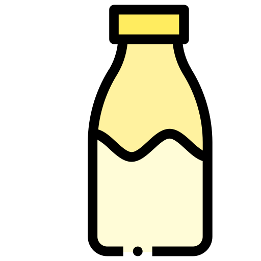 Milk Generic Outline Color icon