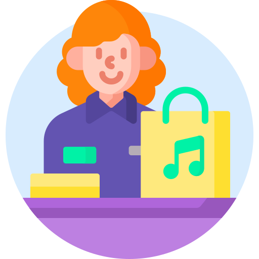 commerçant Icône gratuit