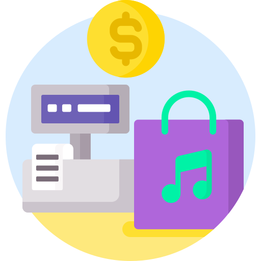 Cashier free icon