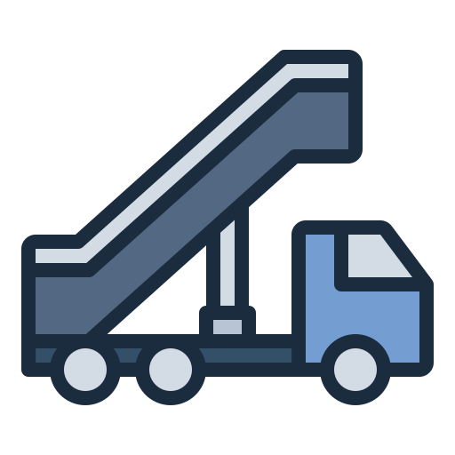 carro de escalera icono gratis