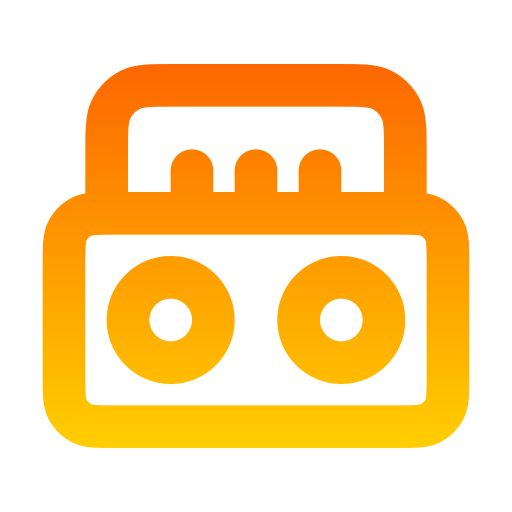 boombox icono gratis