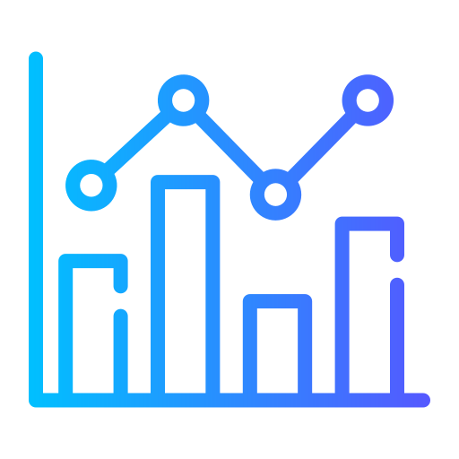 gráfico de barras icono gratis