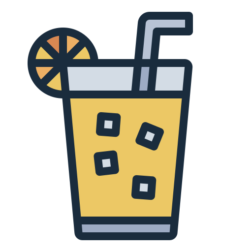 Lemon tea Generic Outline Color icon