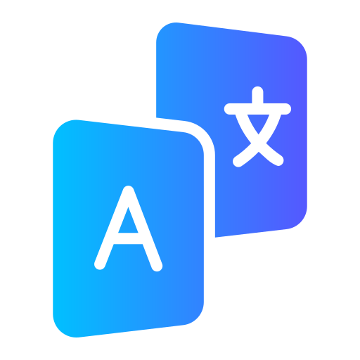 Translate Generic Flat Gradient Icon