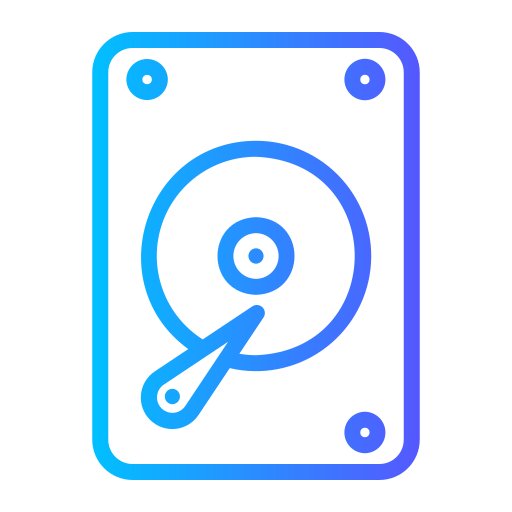 Hard drive Generic Gradient icon