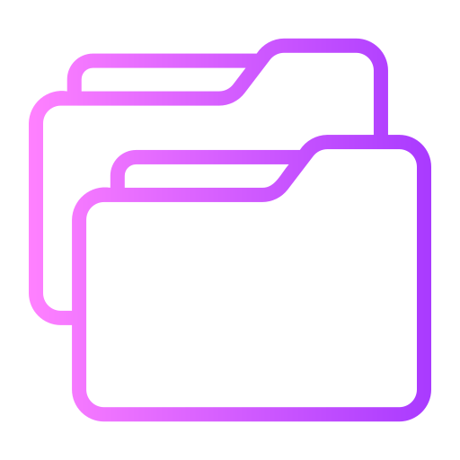 Folder Generic Gradient icon