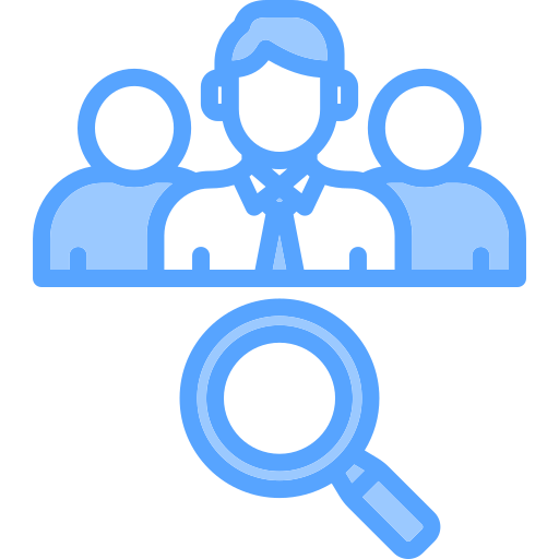 Human Resources Generic Blue icon