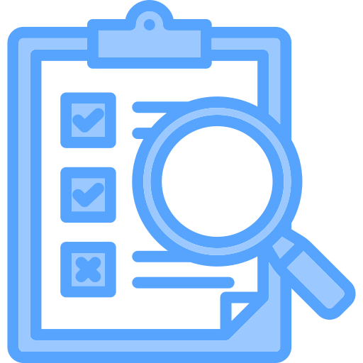 Assessment Generic Blue icon