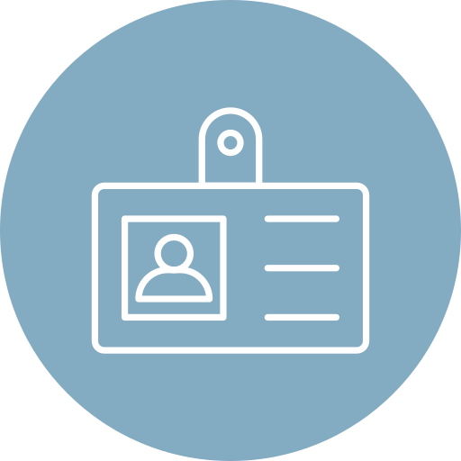 tarjeta de visita icono gratis