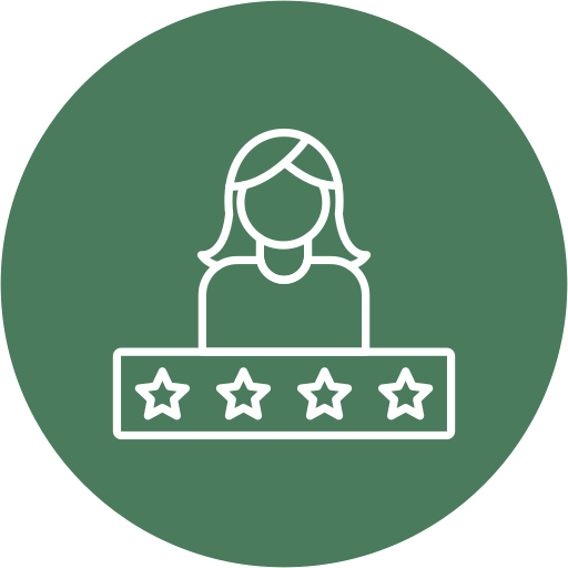 customer review icono gratis