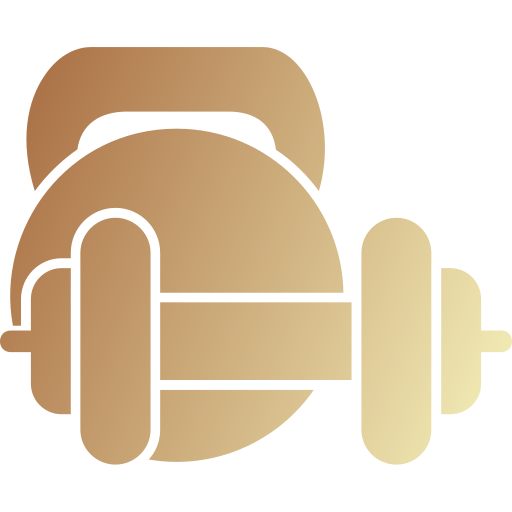 levantamiento de pesas icono gratis