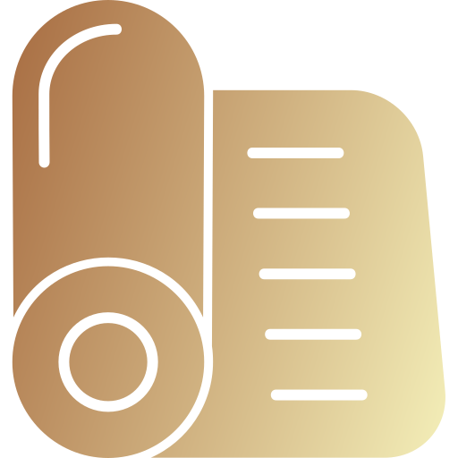 estera de yoga icono gratis