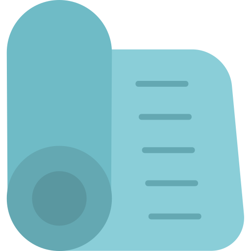 estera de yoga icono gratis