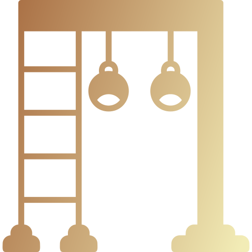 barras de gimnasio icono gratis