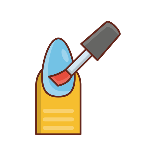 esmalte de uñas icono gratis