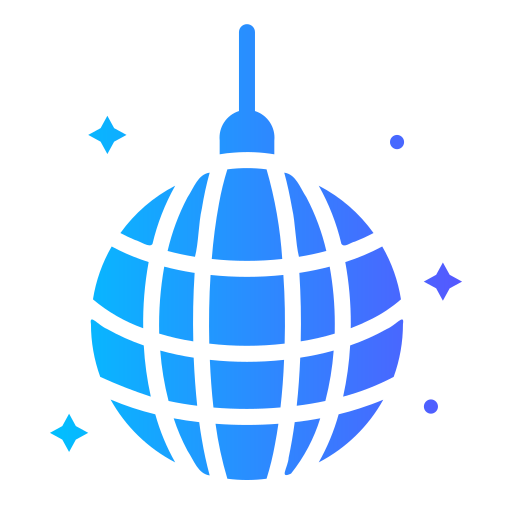 bola de disco icono gratis