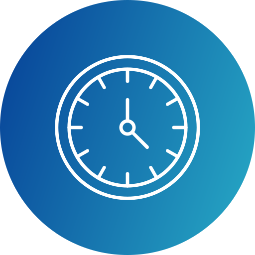 Clock Generic Flat Gradient icon