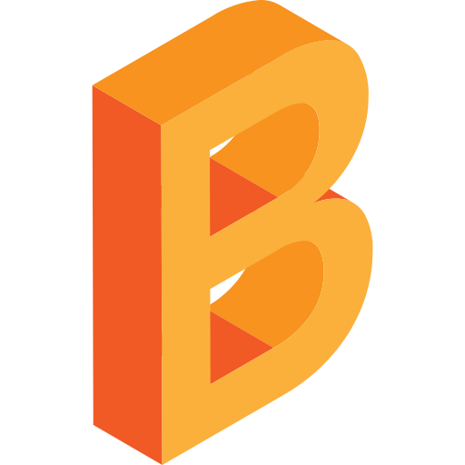 Letter B Generic Flat Icon