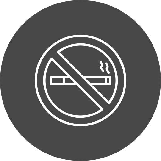 No smoking free icon No smoking free icon