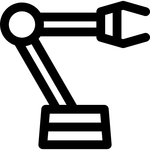 Robotic arm Basic Rounded Lineal icon