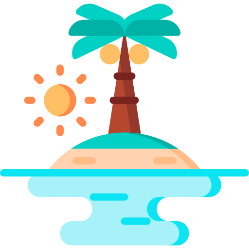 섬 무료 아이콘